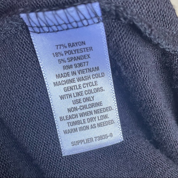 a.n.a. Black Knit Cardigan with Split Back - Size XS - Picture 3 of 4